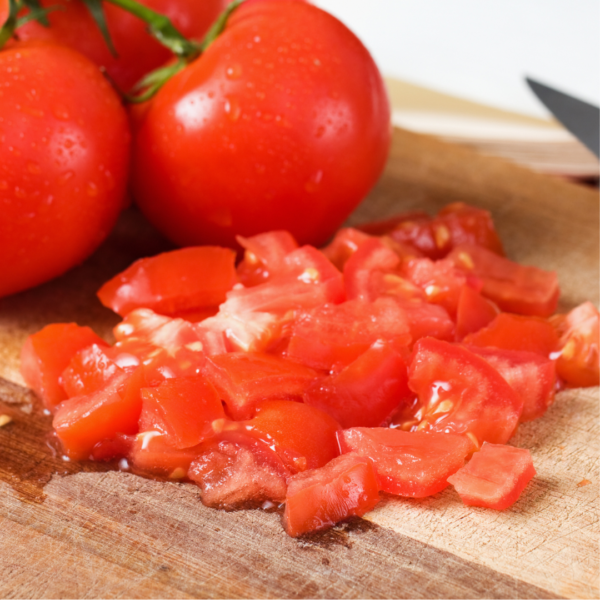 Chopped tomatoes